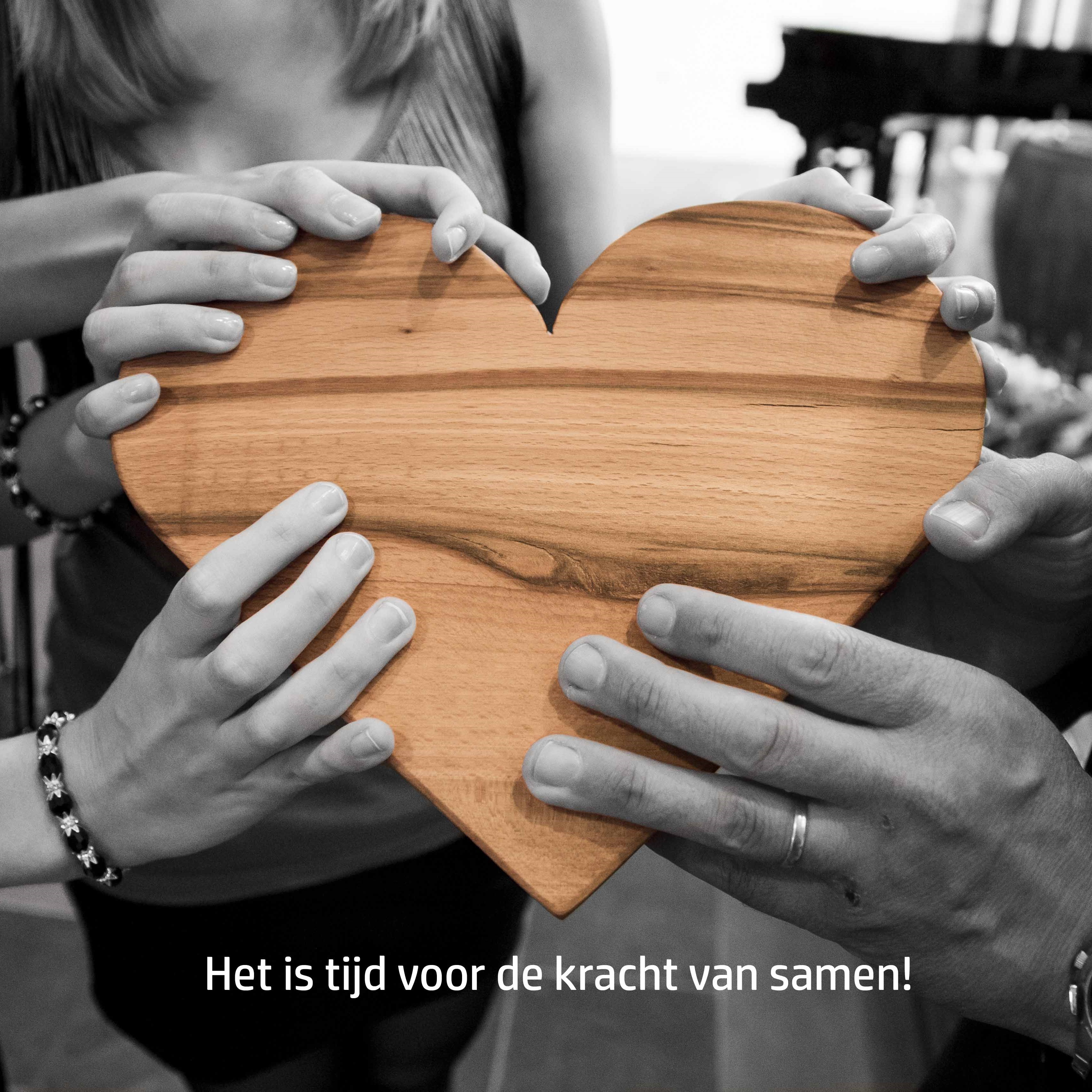 Het is tijd voor de kracht van samen vierkant